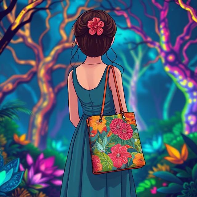 Stylish Floral Handbags for Women